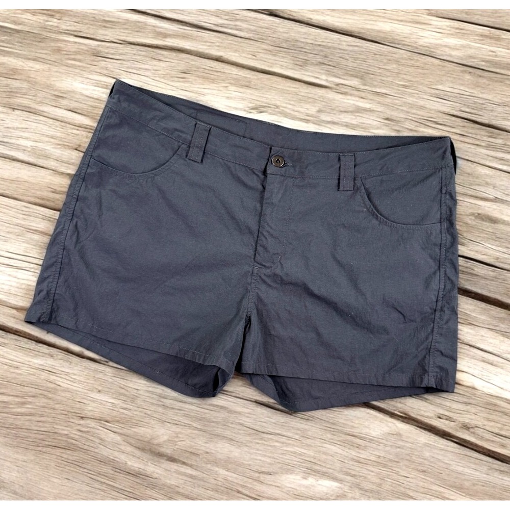 Goruck Performance Shorts Women 14 Hiking Simple Made inUSA Training Black Nylon